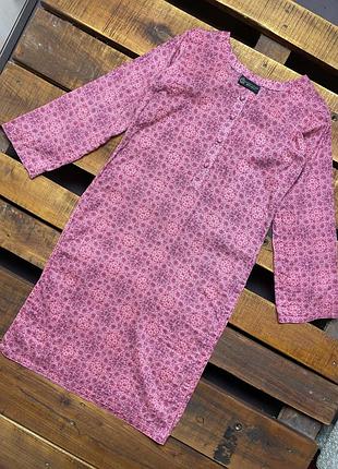 Детское платье (туника, курта) с принтом spotlight clothing (спотлайт клозинг 10-12 лет 140-152 см идеал оригинал розово-черная)