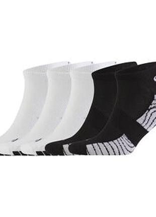 Чоловічі спортивні шкарпетки crivit, 5 пар (43/46, чорні/білі)