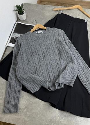 Свитер с шерстью