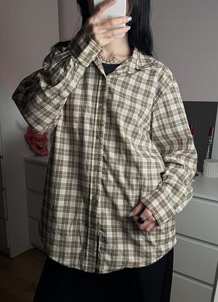 Сорочка в клітинку картата