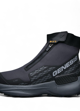 Зимові черевики terrex free hiker сірі