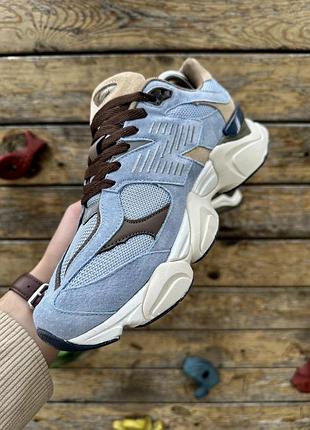 Кроссовки new balance 9060 blue 6