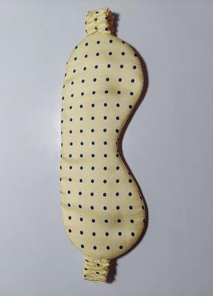 Шелковая маска для сна, натуральный шелк
