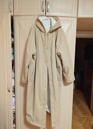 Плащ на утеплителе