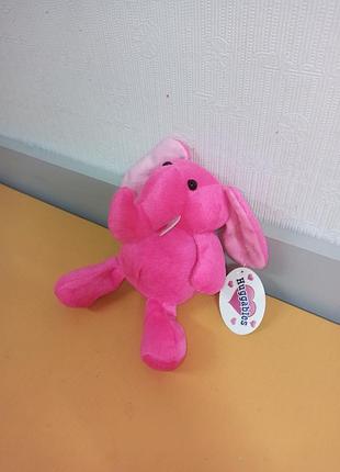 М'який рожевий слон 5