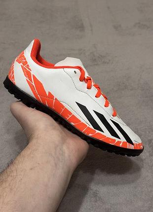 Adidas speedportal.4 messi tf 36р 23-23.5см сороконіжки футбольні оригінал