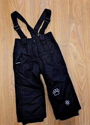Лыжные штаны полукомбенизон lupilu 86-92