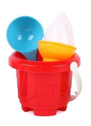 Набор песочный красный арт.7068 тм технок