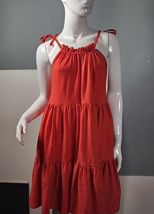 Платье юбка- солнце h&amp;m морковь 3
