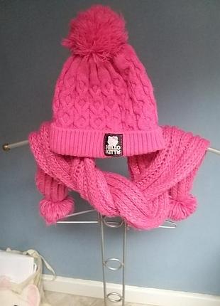 Набір шапкаи шарфик