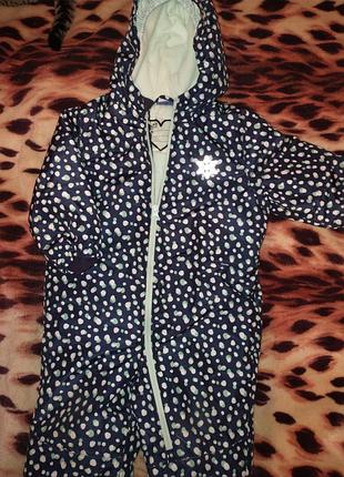 Зимовий дитячий комбінезон