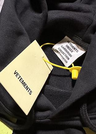 Худі vetements double anarchy hoodie 4