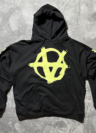 Худі vetements double anarchy hoodie
