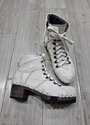 Ботинки, ботильйони, черевики softclox хутряні