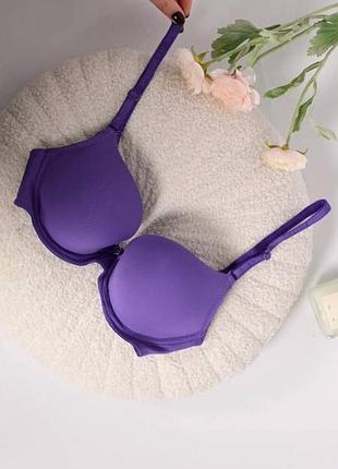 Бюстгальтер жіночий з пушап фіолетовий колір