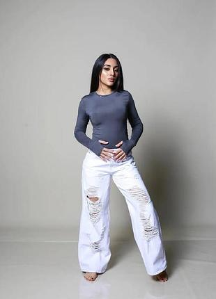 🎀боді ✔️ мод. 1047 ✔️розмір 42-46 та 48-52  ✔️тканина дайвiнг (гарно тягнеться)  ✔️колір :    - чорний     - маліна    - синій -білий 🚨-графіт 🚨-че