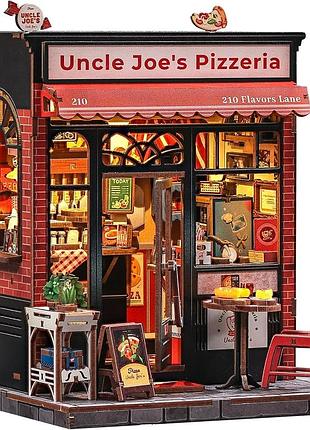 Румбокс піцерія дядька джо uncle joe’s pizzeria diy book nook kit cwgc-210