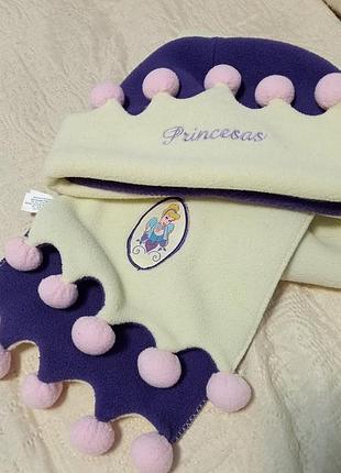 Шапка шарф принцесса