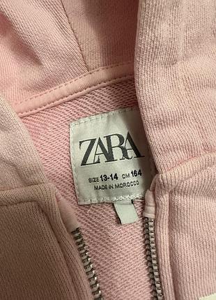 Кофта худі кроп світшот zara 4