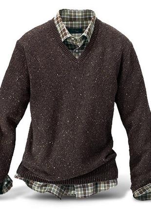 Меланжевый пуловер от тсм tchibo размер xl2 фото