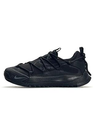 Чоловічі кросівки gore-tex nike acg terra antarktik low gtx all black