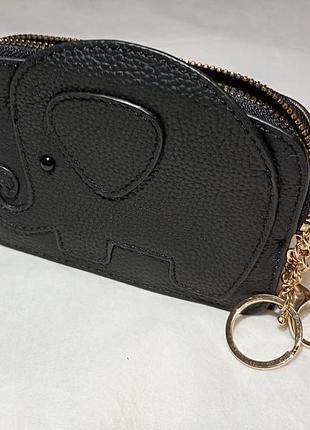 Кожаный кошелек718-8207-черный,bartuggi, натуральная кожа