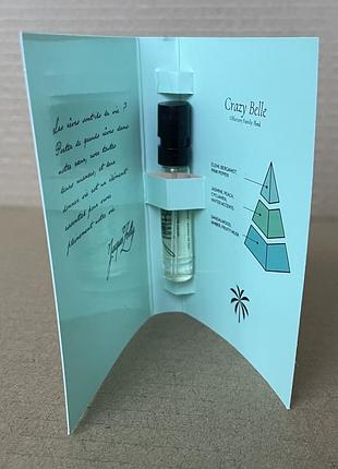 Jacques zolty crazy belle, edp, 2ml 2