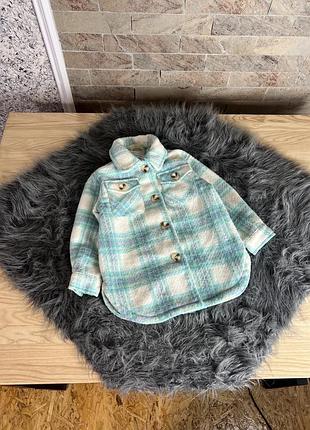 Курточка рубашка в клітинку