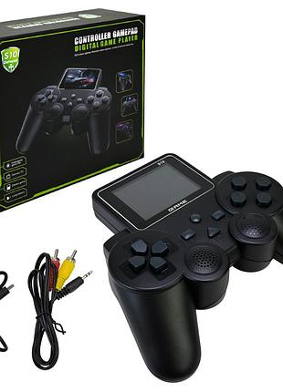 Электронная игра арт. ce2505(50шт) 520 игр, зарядка usb, аккумулятор, цветной экран,р-р геймпада 16х13х5 см короб.18*6*15см