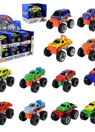 Машина мет. ds034 12шт в дисплеї, розмір дисплею 30,5 * 18 * 14,5 см короб 2,5*7*8 см, металевий, 8 см, 6 см, 18 см, ds034