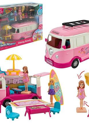 Транспорт для кукол арт. sg-29080 (36шт) кукла, набор мебели и аксессуаров для игры короб. 34*30*26см