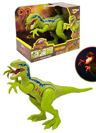 Тварина інтеракт.динозавр ny085-a світ, звук,р-р 29*10*15см, короб.19,5*11,3*15,5см, 15,5 см, 18 см, ny085-a