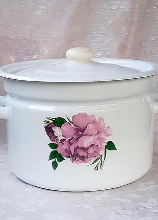 Кастрюля эмалированная idilia "лаура 01" (9 л)