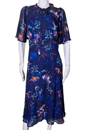 Сукня- міді у квітковий принт 2