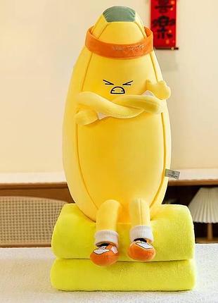 Игрушка-подушка с пледиком внутри 4