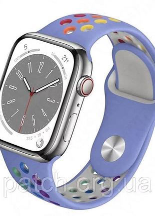 Сменный силиконовый ремешок для apple watch 38 / 40 / 41 / 42 / 44 / 45 / 49 мм №7
