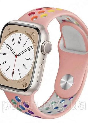 Сменный силиконовый ремешок для apple watch 38 / 40 / 41 / 42 / 44 / 45 / 49 мм №9