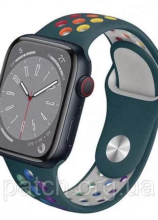 Сменный силиконовый ремешок для apple watch 38 / 40 / 41 / 42 / 44 / 45 / 49 мм №4