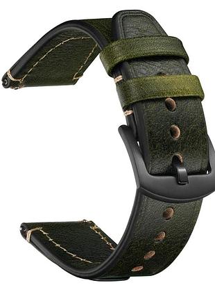 Шкіряний ремінець samsung galaxy watch 3 45mm / gear s3 frontier / galaxy watch 46 мм і д.