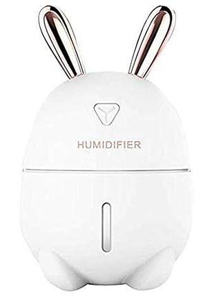 Увлажнитель воздуха в автомобиль или в комнату rabbit humidifier c подсветкой. питание от usb