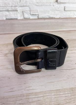 Шкіряний пояс ремінь g star raw