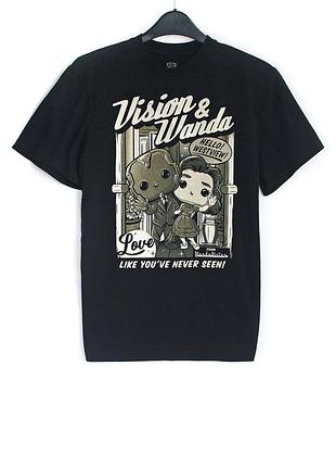 Отличная футболка с очень милым принтом marvel