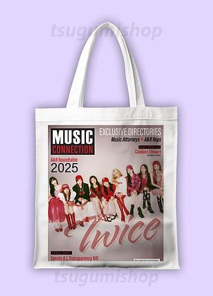 Сумка шоппер "twice"