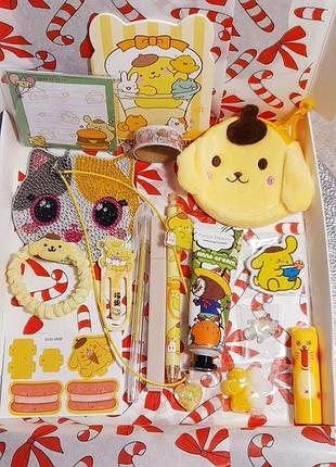 Набір канцеляріі з pom pom purin для дітей