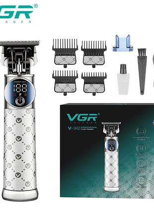 Триммер vgr v-942 white