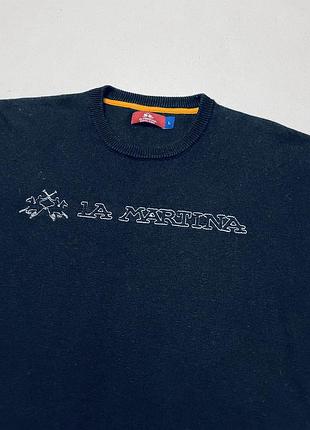 La martina свитер оригинал чёрный р. l
