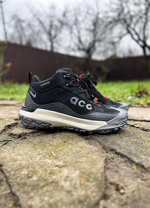 Nike acg mountain fly 2 black white gray wntr