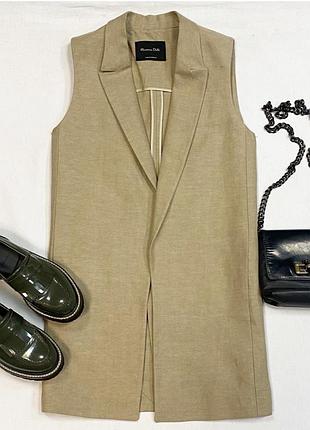 Жилет, кардиган пальто massimo dutti 3