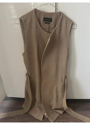 Жилет, кардиган пальто massimo dutti 7