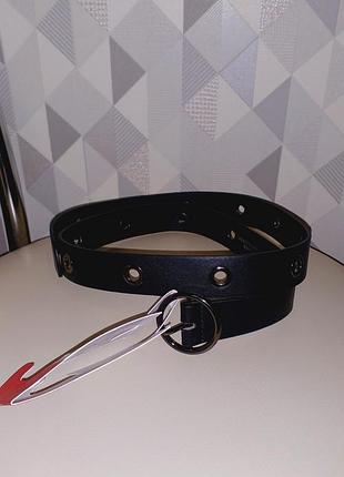 Ремінь пояс чорний
